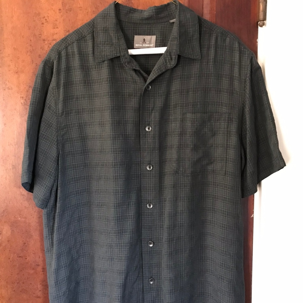 Mens Royal Robbins Short sleeve button down
